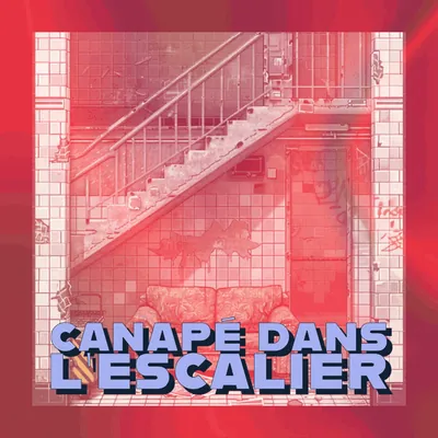 🛋️ Canapé dans l’escalier